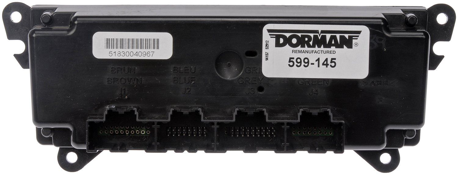 2009, 2008, 2007 Chevrolet Equinox HVAC Control Module