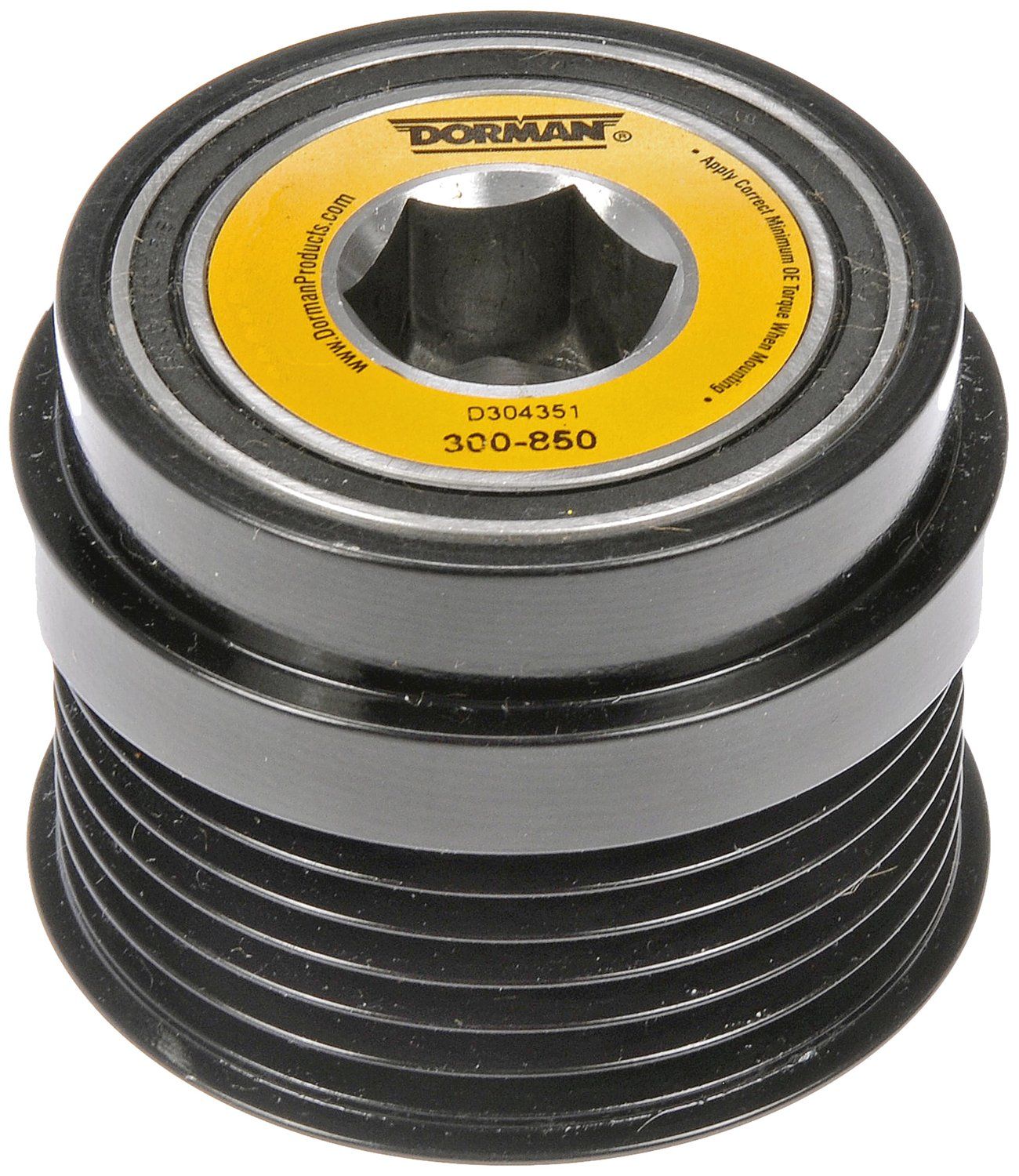 2007, 2006, 2005, 2004, 2003, 2002, 2001 Dodge Caravan Alternator Pulley