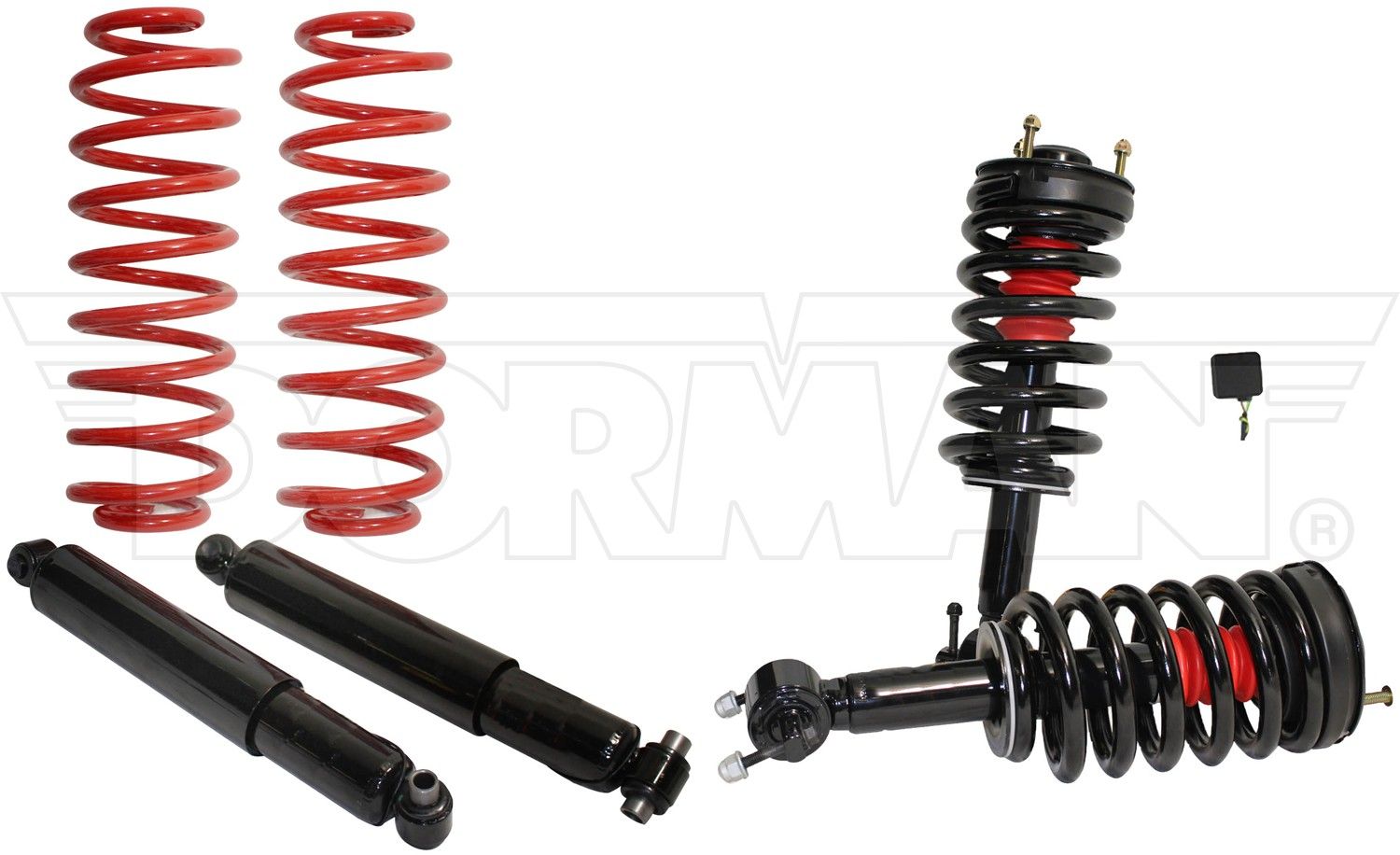 2002-2009 Buick Rainier Air Spring to Coil Spring Conversion Kit Dorman