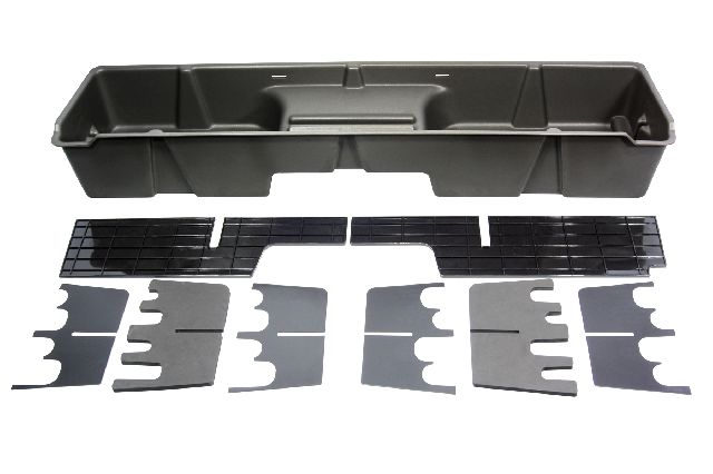 2001-2006 GMC Sierra 3500 Underseat Storage Box - Rear (DU-HA)