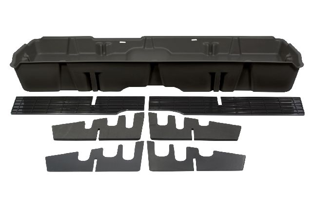 2007-2014 GMC Sierra Underseat Storage Box - Rear (DU-HA)