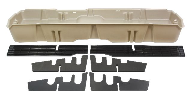 2007-2014 GMC Sierra Underseat Storage Box - Rear (DU-HA)