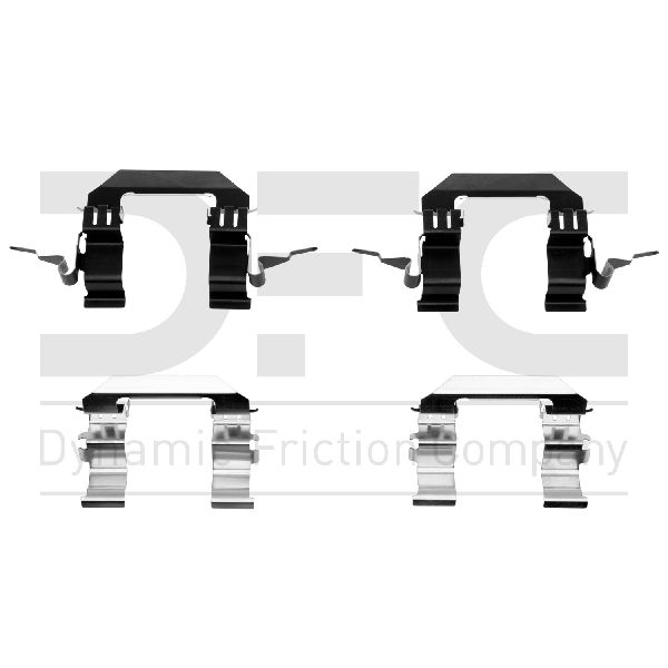 2008-2012 INFINITI EX35 Disc Brake Hardware Kit - Front (Dynamic Friction)