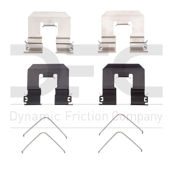 2019-2024 Volvo XC40 Disc Brake Hardware Kit - Rear (Dynamic Friction)