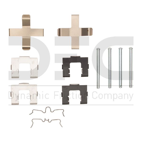 1989-1996 Nissan 300ZX Disc Brake Hardware Kit - Rear (Dynamic Friction)