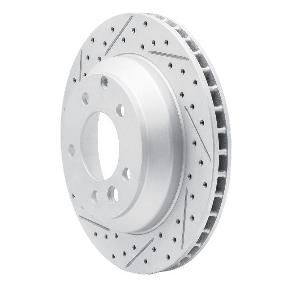 2007-2015 Audi Q7 Disc Brake Rotor - Rear Left (Dynamic Friction)