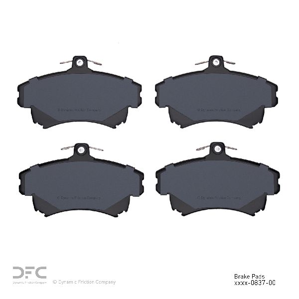 2000-2004 Volvo S40 Disc Brake Pad Set - Front (Dynamic Friction)