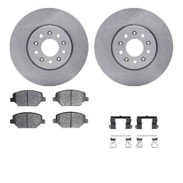 2018-2020 Chevrolet Equinox Disc Brake Kit - Front (Dynamic Friction)