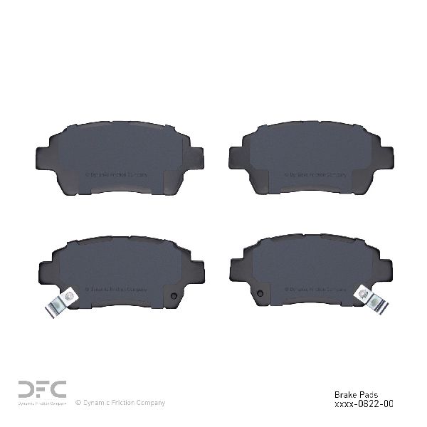 2001-2009 Toyota Prius Disc Brake Pad Set - Front (Dynamic Friction)