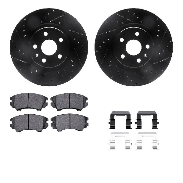 2011-2017 Chevrolet Caprice Disc Brake Kit - Front (Dynamic Friction)