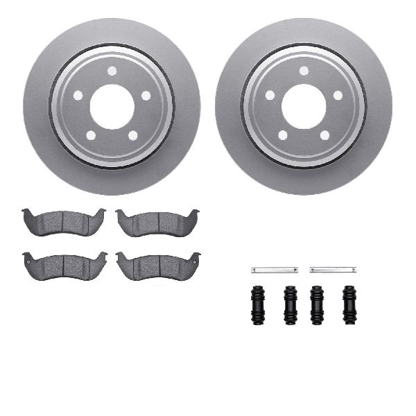 2010-2011 Ford Ranger Disc Brake Kit - Rear (Dynamic Friction)
