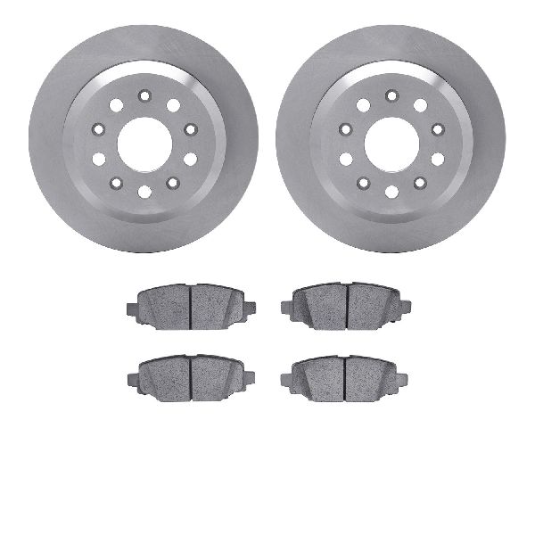 2018-2022 Jeep Wrangler Disc Brake Kit - Rear (Dynamic Friction)