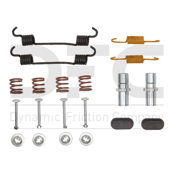 2015-2022 GMC Canyon Parking Brake Hardware Kit - Rear (Dynamic Friction)