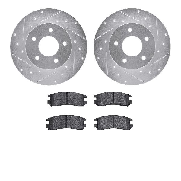 1998-1999 Cadillac DeVille Disc Brake Kit - Rear (Dynamic Friction)