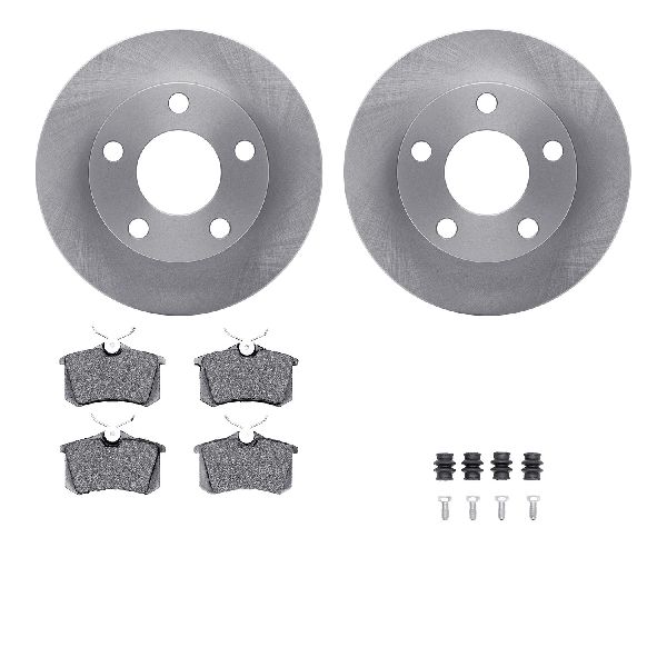 1998-2001 Audi A6 Disc Brake Kit - Rear (Dynamic Friction)