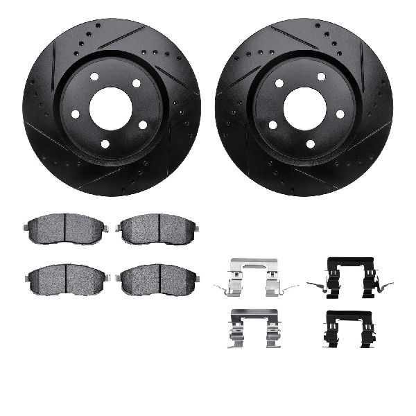 2007-2012 Nissan Sentra Disc Brake Kit - Front (Dynamic Friction)