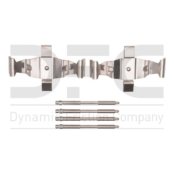 2015-2023 Mercedes-Benz C300 Disc Brake Hardware Kit - Front (Dynamic Friction)