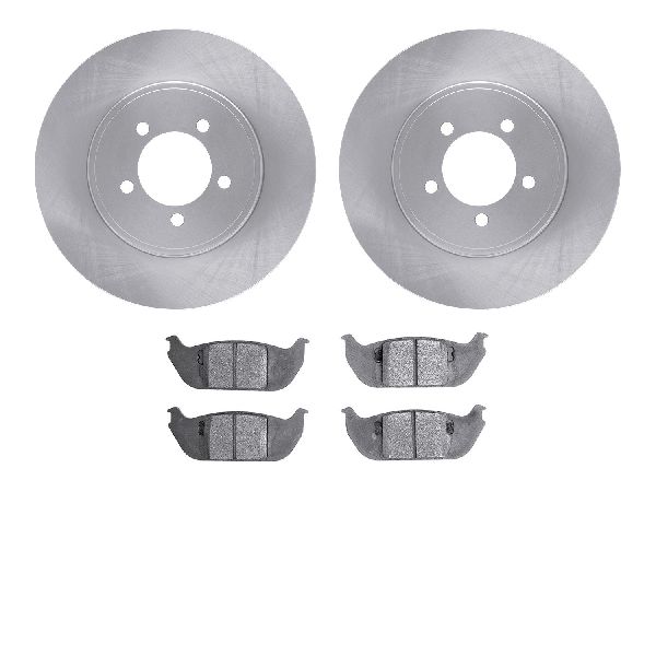 2003-2005 Lincoln Aviator Disc Brake Kit - Rear (Dynamic Friction)