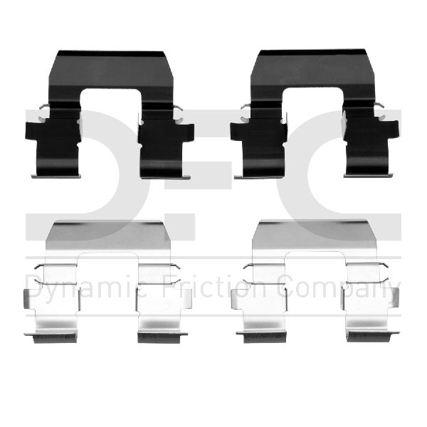 1991-2002 Saturn SL1 Disc Brake Hardware Kit - Front (Dynamic Friction)