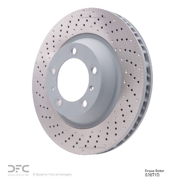 2016 Porsche Boxster Disc Brake Rotor - Front Left (Dynamic Friction)