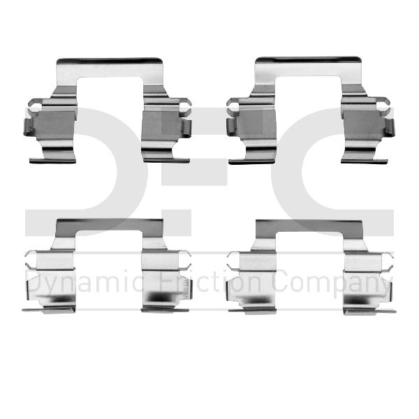 1988-1995 Isuzu Pickup Disc Brake Hardware Kit - Front (Dynamic Friction)