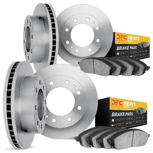 2000-2005 Ford Excursion Disc Brake Kit - Front and Rear (Dynamic Friction)