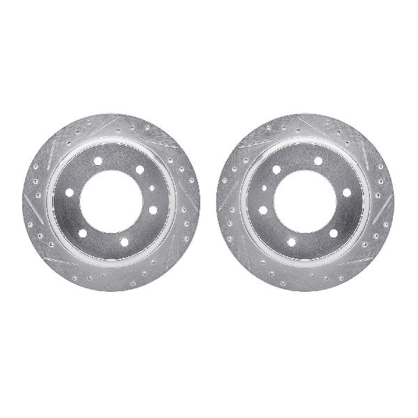 2002-2004 Isuzu Axiom Disc Brake Rotor Set - Rear (Dynamic Friction)