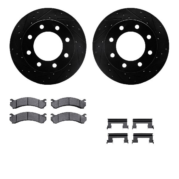 2000-2005 Cadillac DeVille Disc Brake Kit - Front (Dynamic Friction)