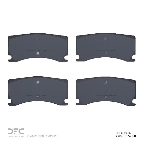 2008-2009 Jaguar XKR Disc Brake Pad Set - Rear (Dynamic Friction)