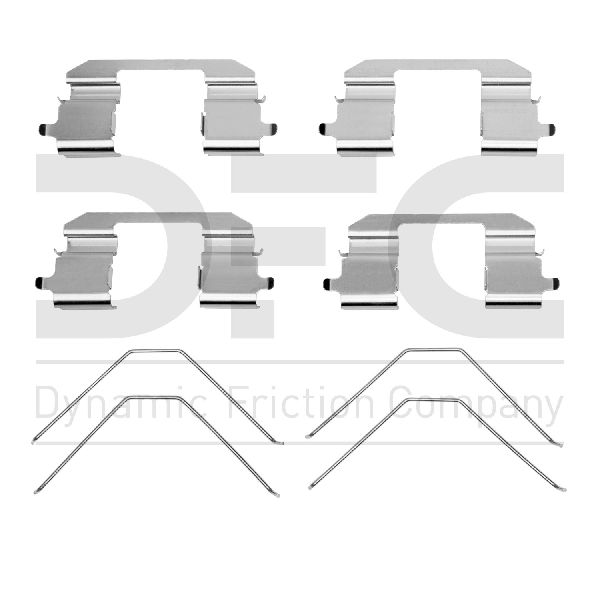 2013-2015 Acura ILX Disc Brake Hardware Kit - Front (Dynamic Friction)