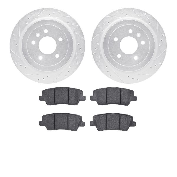 2013-2019 Cadillac ATS Disc Brake Kit - Rear (Dynamic Friction)