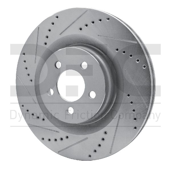 2005-2014 Chrysler 300 Disc Brake Rotor - Front Left (Dynamic Friction)