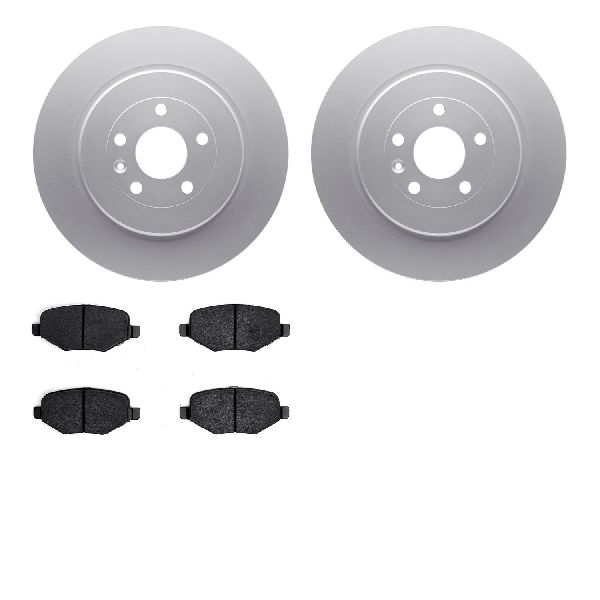 2013-2016 Lincoln MKT Disc Brake Kit - Rear (Dynamic Friction)
