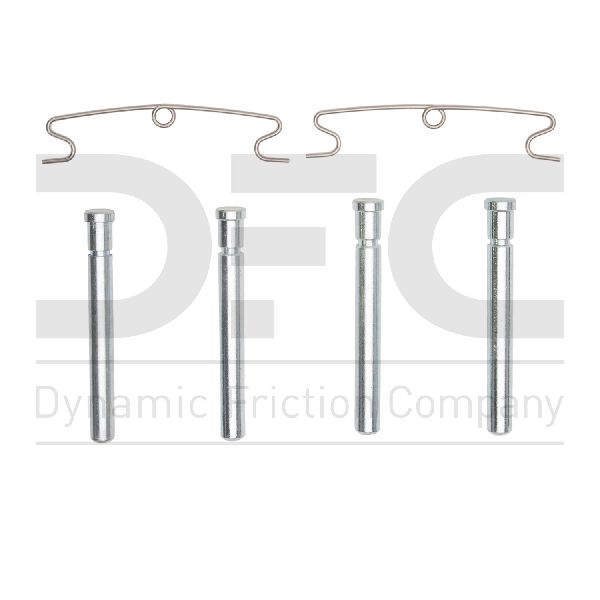 1992-1999 Volkswagen EuroVan Disc Brake Hardware Kit - Front (Dynamic Friction)