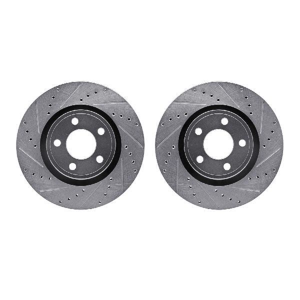 2015-2020 Ford Mustang Disc Brake Rotor Set - Front (Dynamic Friction)