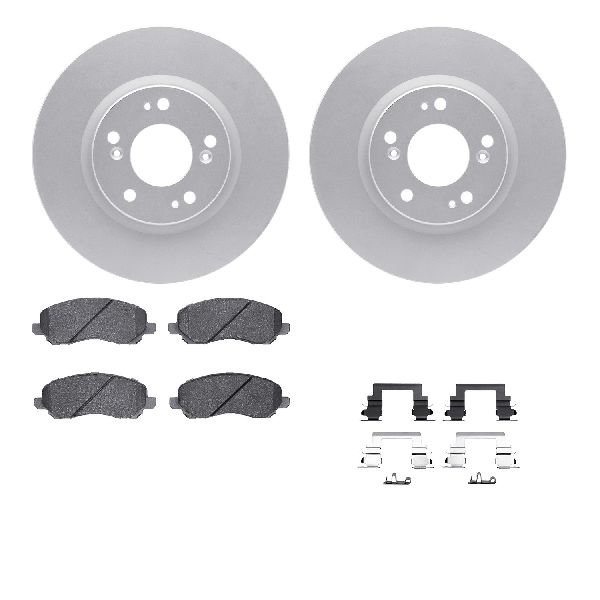 2006-2012 Mitsubishi Eclipse Disc Brake Kit - Front (Dynamic Friction)