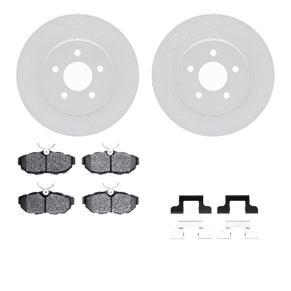 2005-2014 Ford Mustang Disc Brake Kit - Rear (Dynamic Friction)