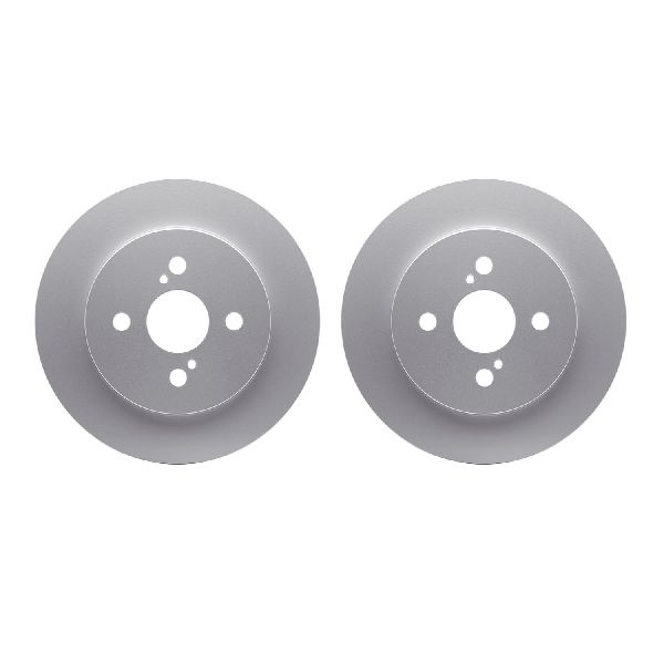 2012-2018 Toyota Yaris Disc Brake Rotor Set - Rear (Dynamic Friction)