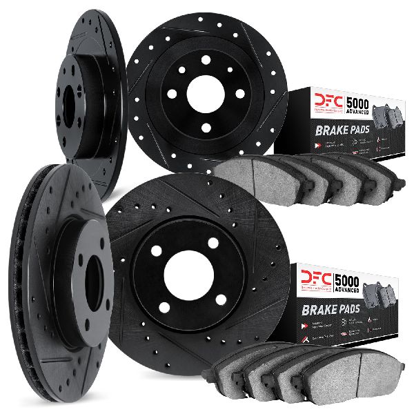 2000-2002 INFINITI G20 Disc Brake Kit - Front and Rear (Dynamic Friction)
