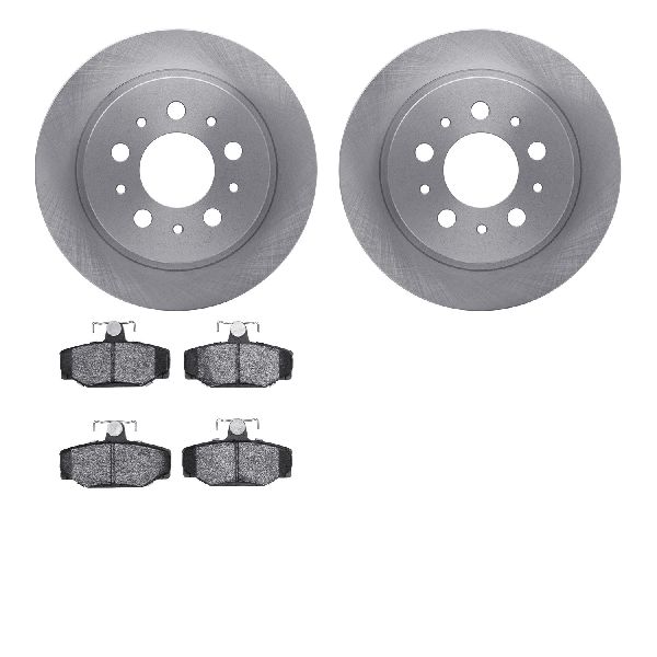 1995 Volvo 940 Disc Brake Kit - Rear (Dynamic Friction)