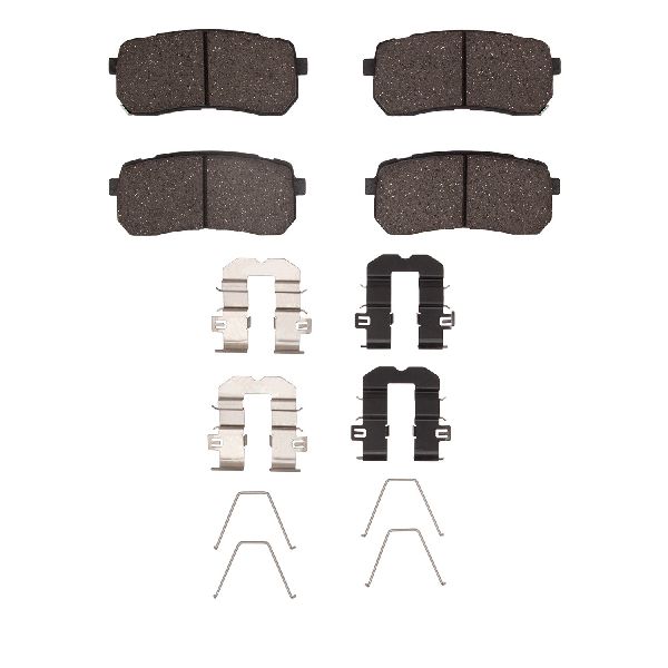 2015-2021 Kia Sedona Disc Brake Pad Set - Rear (Dynamic Friction)