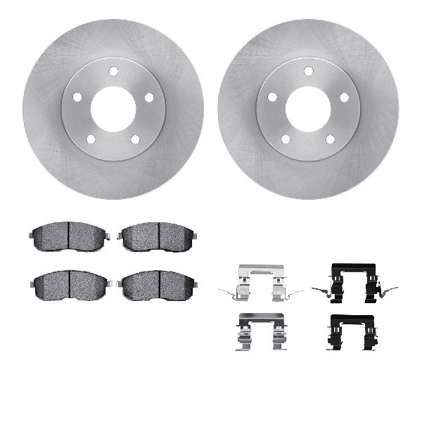 1999-2001 Nissan Maxima Disc Brake Kit - Front (Dynamic Friction)