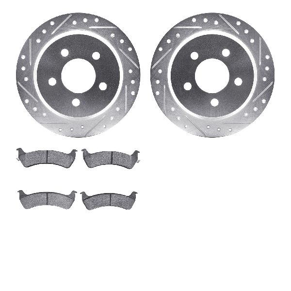 1994 Jeep Grand Cherokee Disc Brake Kit - Rear (Dynamic Friction)