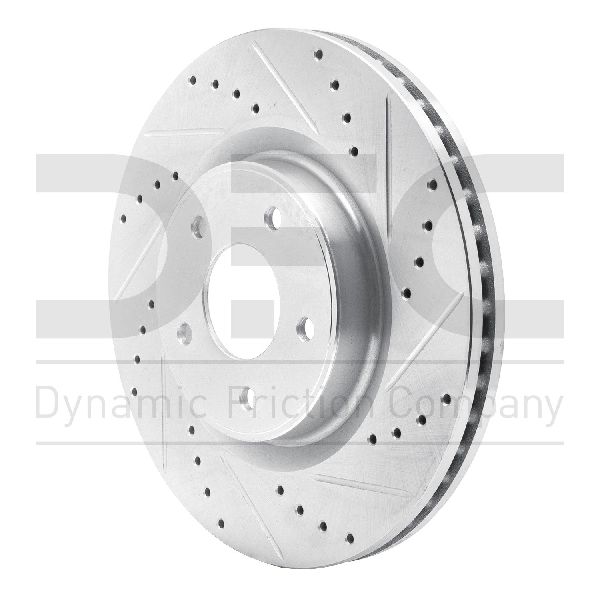 2014-2024 INFINITI Q50 Disc Brake Rotor - Front Right (Dynamic Friction)