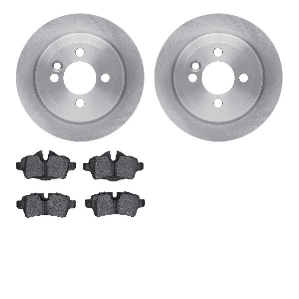 2007-2015 Mini Cooper Disc Brake Kit - Rear (Dynamic Friction)