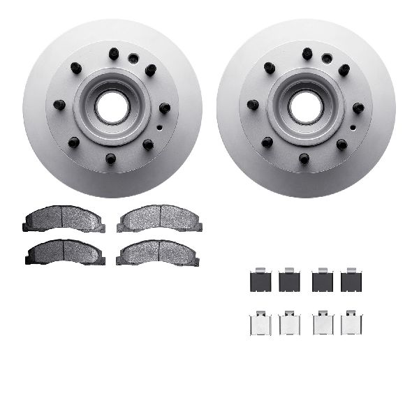 2008-2024 Ford E-350 Super Duty Disc Brake Kit - Front (Dynamic Friction)
