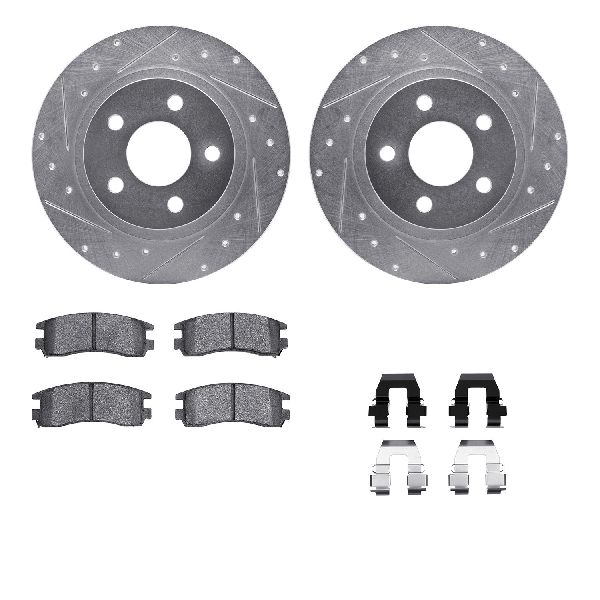 2003-2005 Buick Park Avenue Disc Brake Kit - Rear (Dynamic Friction)