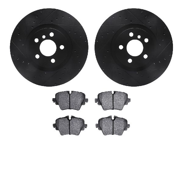 2018-2020 BMW X2 Disc Brake Kit - Front (Dynamic Friction)