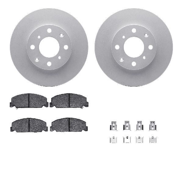 1993-1997 Honda Civic del Sol Disc Brake Kit - Front (Dynamic Friction)