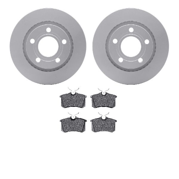 2002-2003 Audi S6 Disc Brake Kit - Rear (Dynamic Friction)